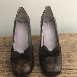 NINE WEST STUDIO Felicitousr Brown Pumps - Size 9